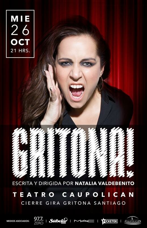 Постер фильма Natalia Valdebenito: Gritona