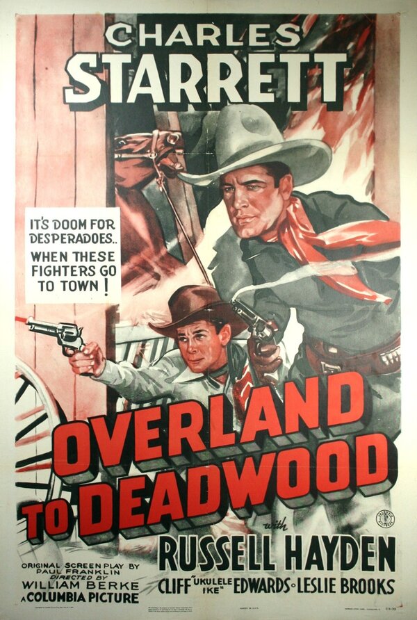 Постер фильма Overland to Deadwood
