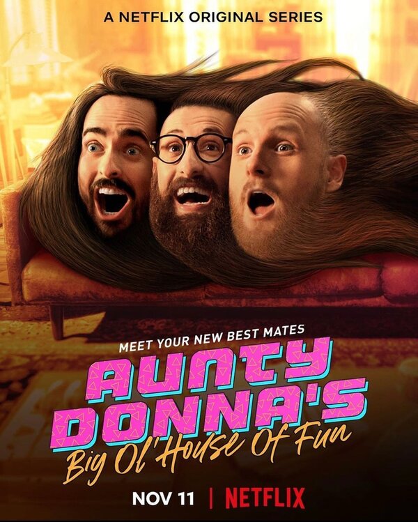 Постер сериала Веселый дом Aunty Donna