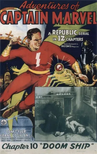 Постер Приключения Капитана Марвела (1941)