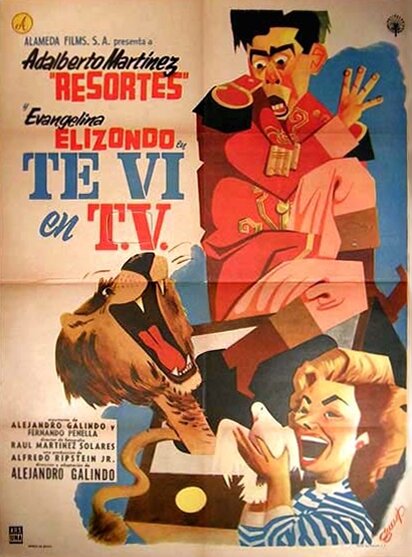 Постер фильма Te vi en tv
