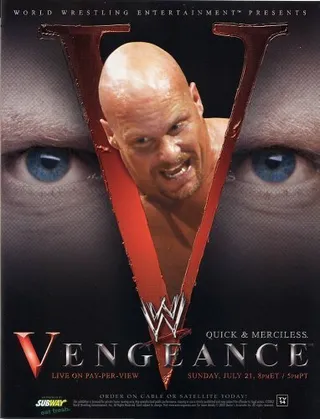 Постер WWE Возмездие (2002)