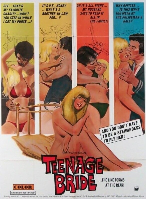 Постер фильма Teenage Bride