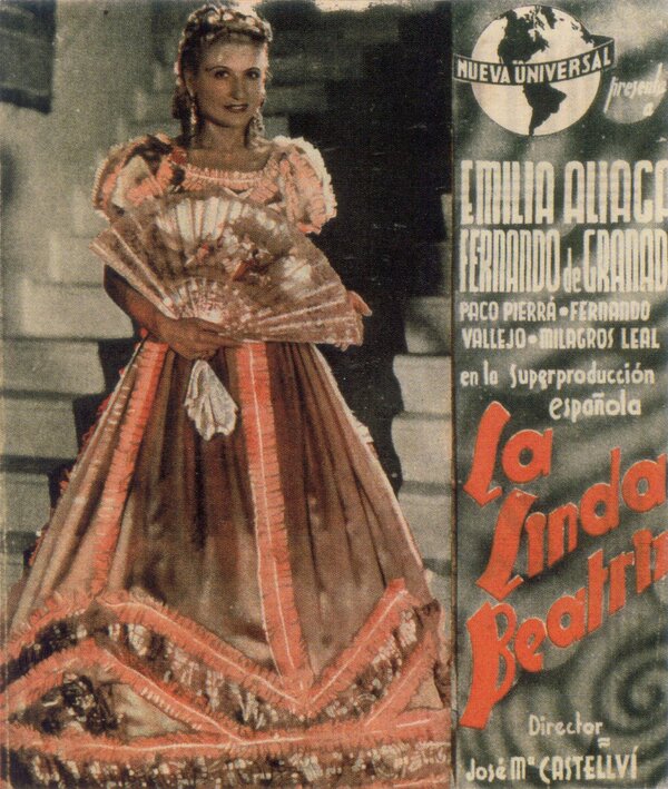 Постер фильма La linda Beatriz