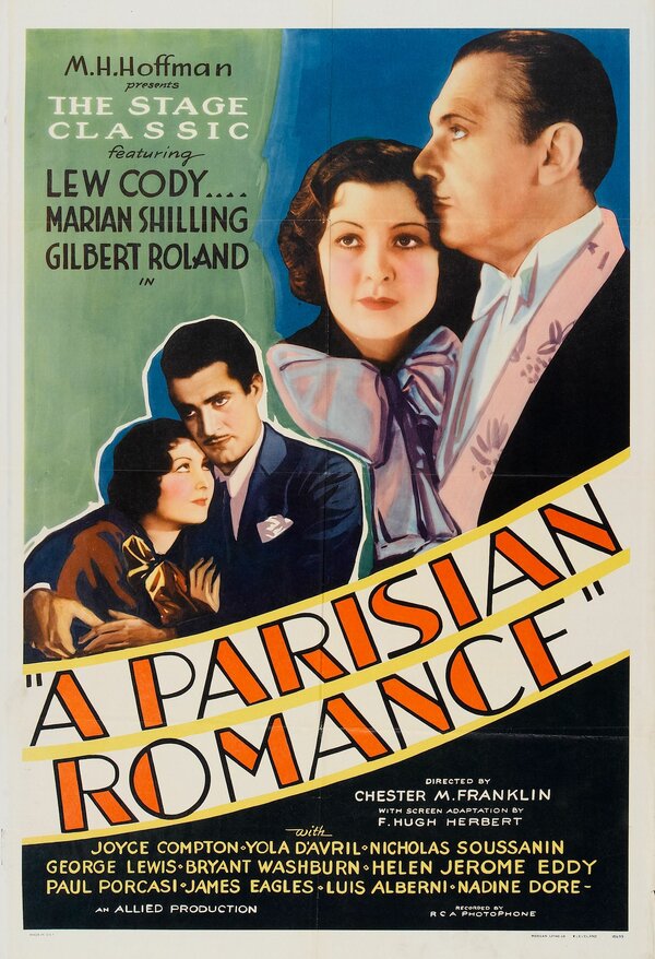 Постер фильма A Parisian Romance