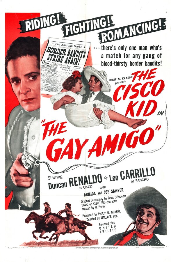 Постер фильма The Gay Amigo