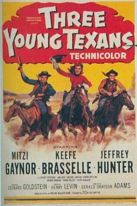 Постер фильма Three Young Texans