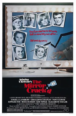 Постер Зеркало треснуло (1980)