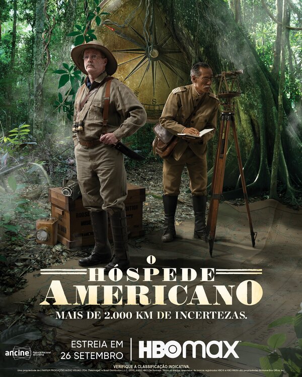 Постер сериала O Hóspede Americano