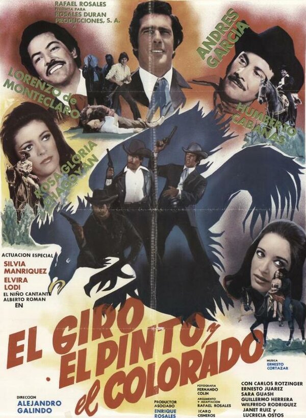 Постер фильма El giro, el pinto, y el Colorado