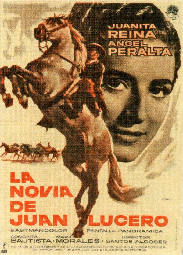 Постер фильма La novia de Juan Lucero