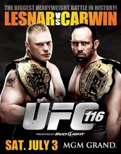 Постер UFC 116: Lesnar vs. Carwin (2010) Постер UFC 116: Lesnar vs. Carwin (2010)