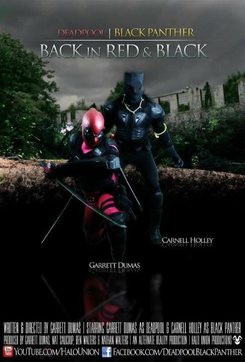 Постер фильма Deadpool & Black Panther: Back in Red & Black