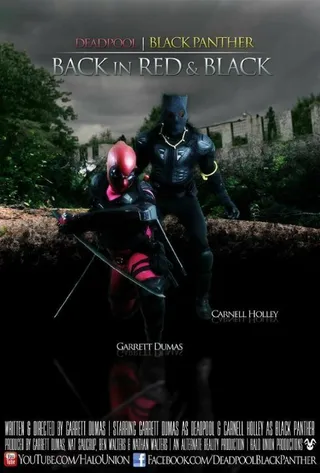 Постер Deadpool & Black Panther: Back in Red & Black (2014)