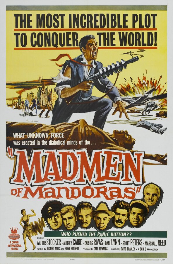 Постер фильма The Madmen of Mandoras