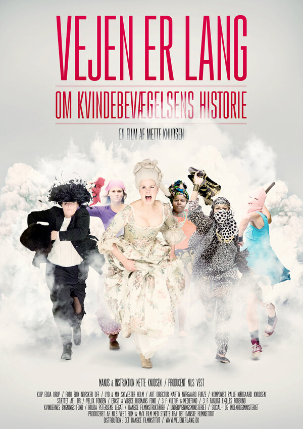 Постер фильма Vejen er lang - om kvindebevægelsens historie