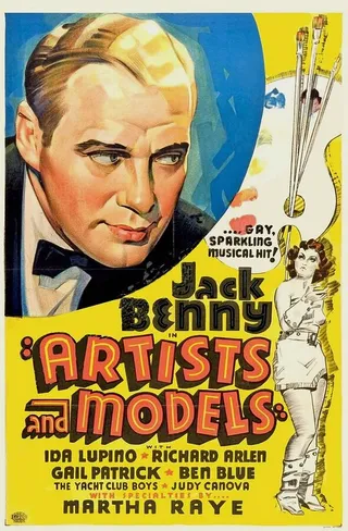 Постер Художники и модели (1937)