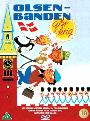 Постер Банда Ольсена вступает в войну (1978)