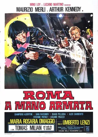 Постер Рим полный насилия (1976)